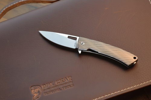 DPx Gear Aculus Flipper MagnaCut Wave Pattern Bronze